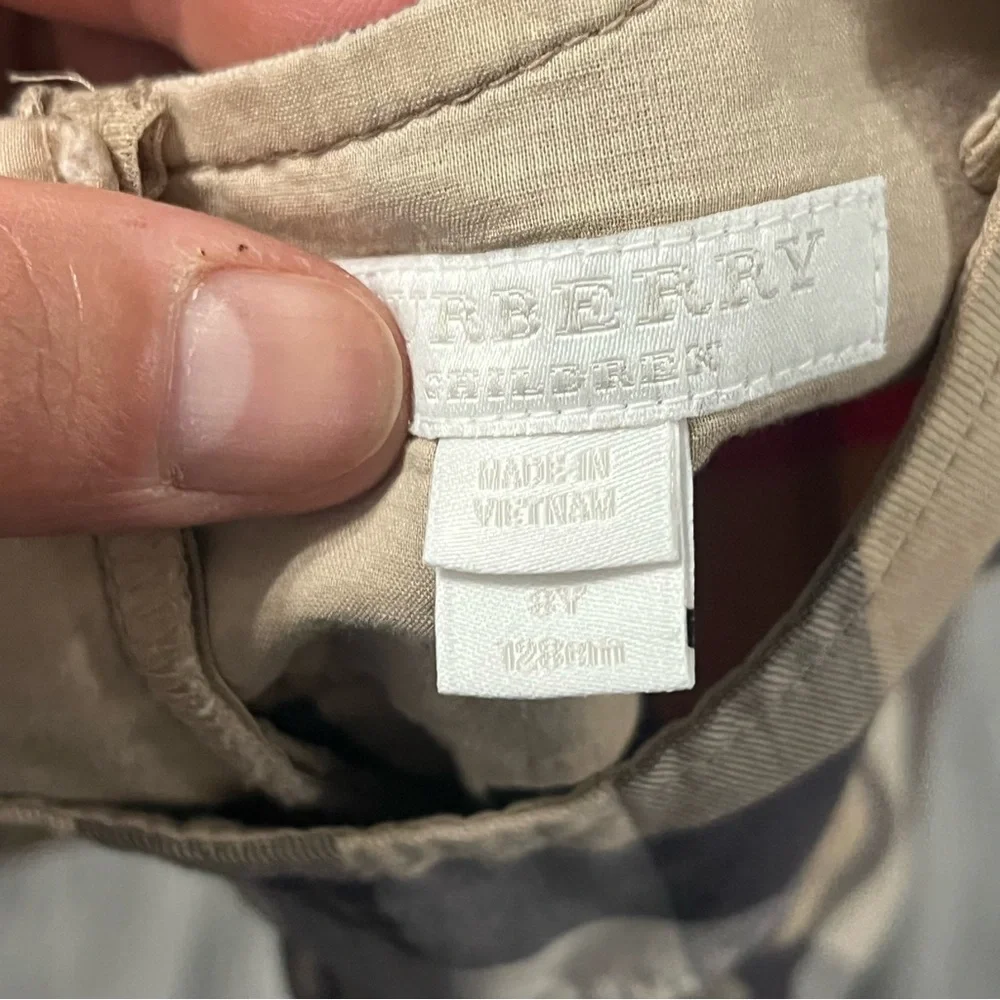 BURBERRY GIRL NOVA CHECK DRESS SIZE 8Y - Picture 5 of 8